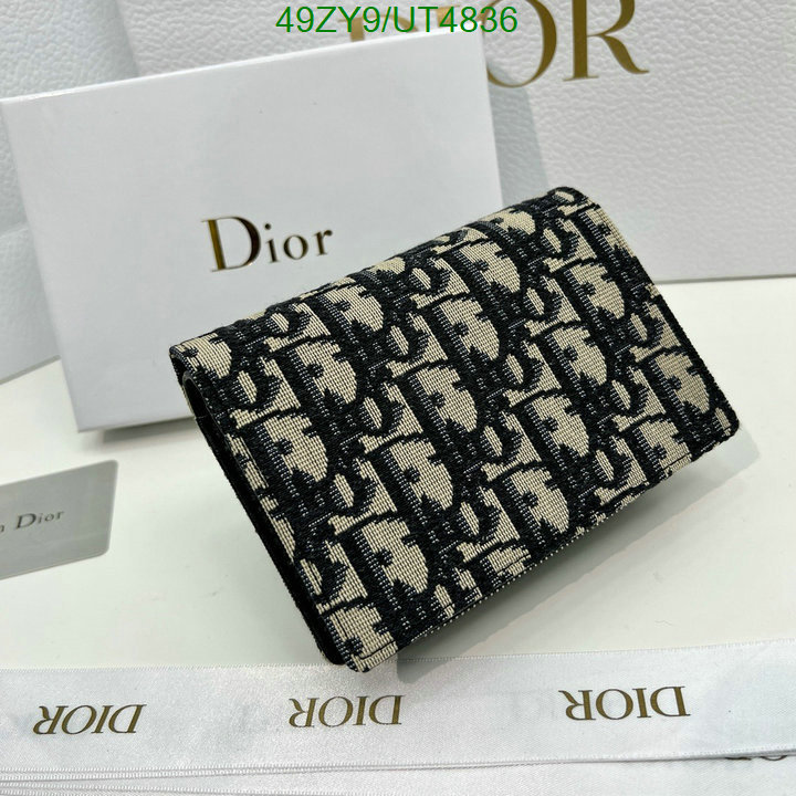 Dior Bag-(4A)-Wallet- Code: UT4836 $: 49USD