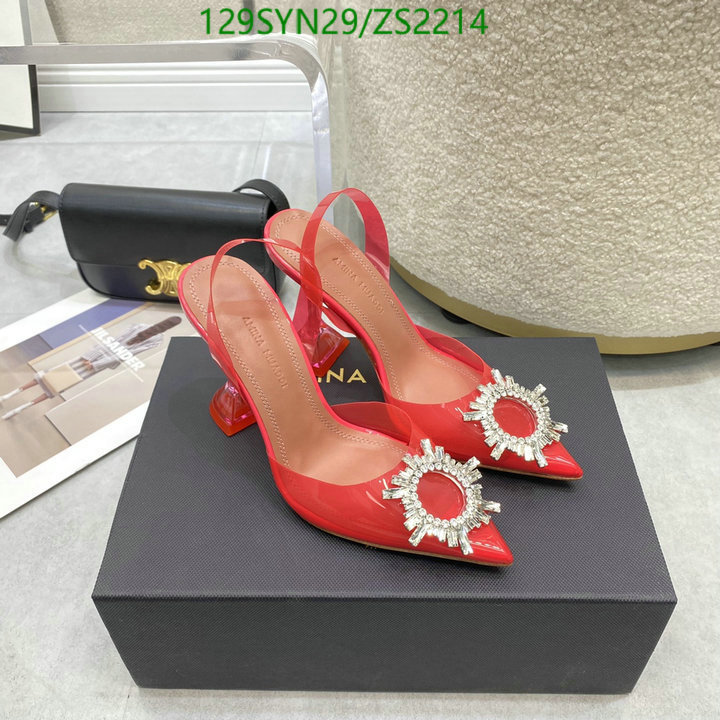 Women Shoes-Amina Muaddi Code: ZS2214 $: 129USD