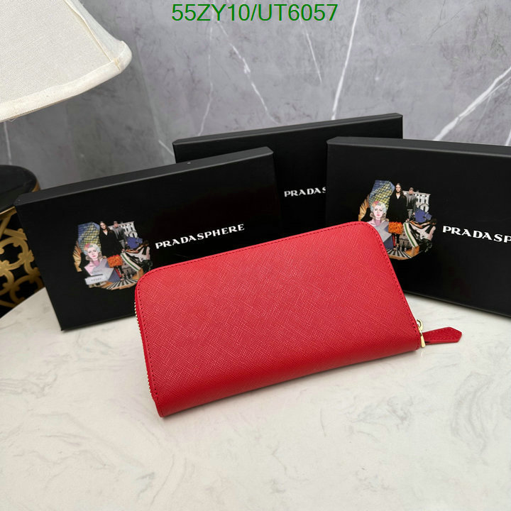 Prada Bag-(4A)-Wallet- Code: UT6057 $: 55USD