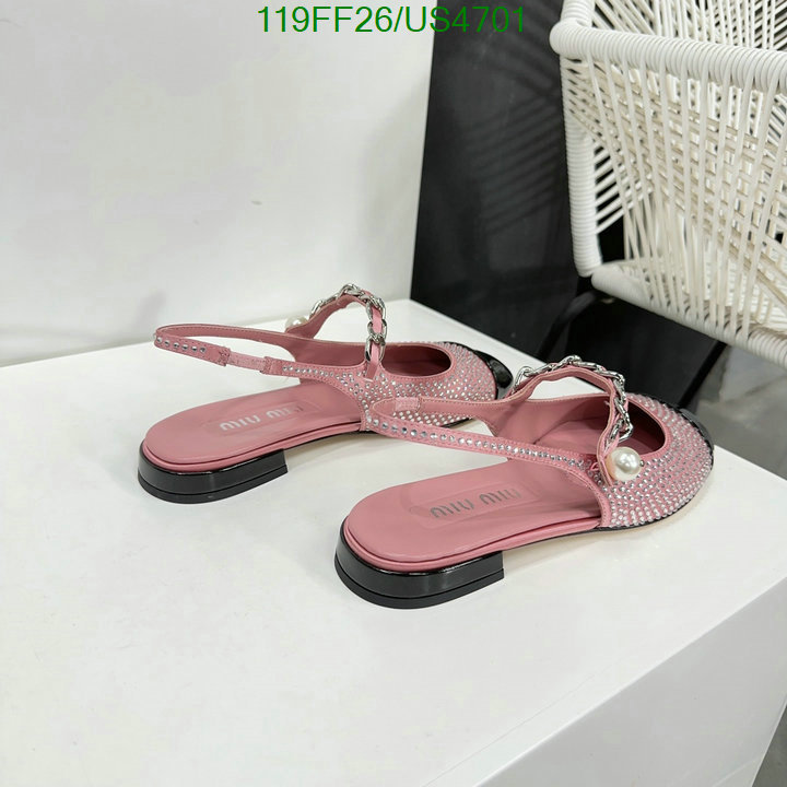 Women Shoes-Miu Miu Code: US4701 $: 119USD