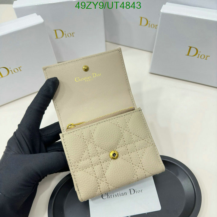 Dior Bag-(4A)-Wallet- Code: UT4843 $: 49USD