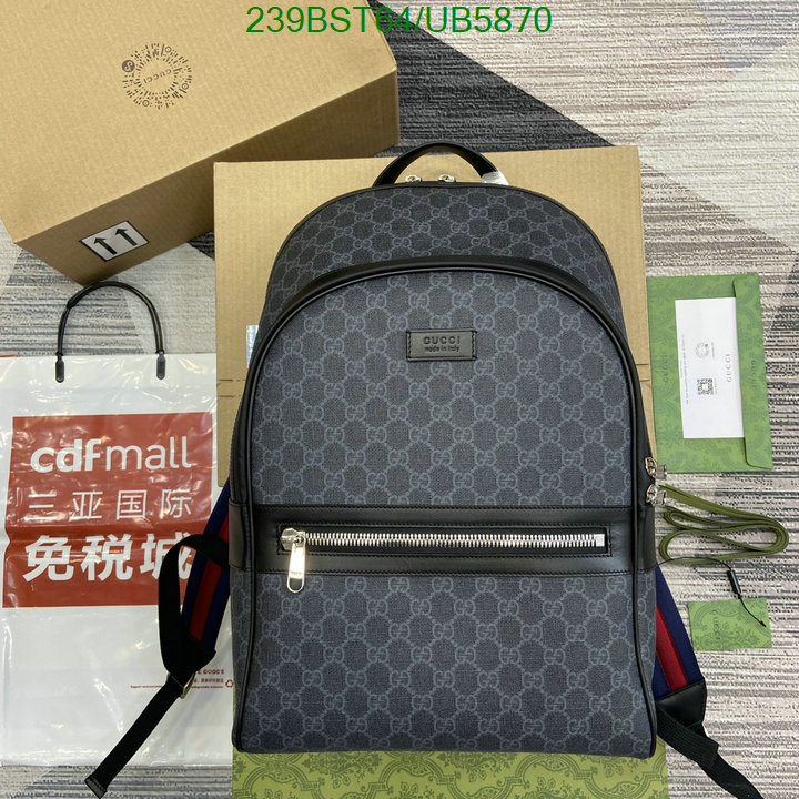 Gucci Bag-(Mirror)-Backpack- Code: UB5870 $: 239USD