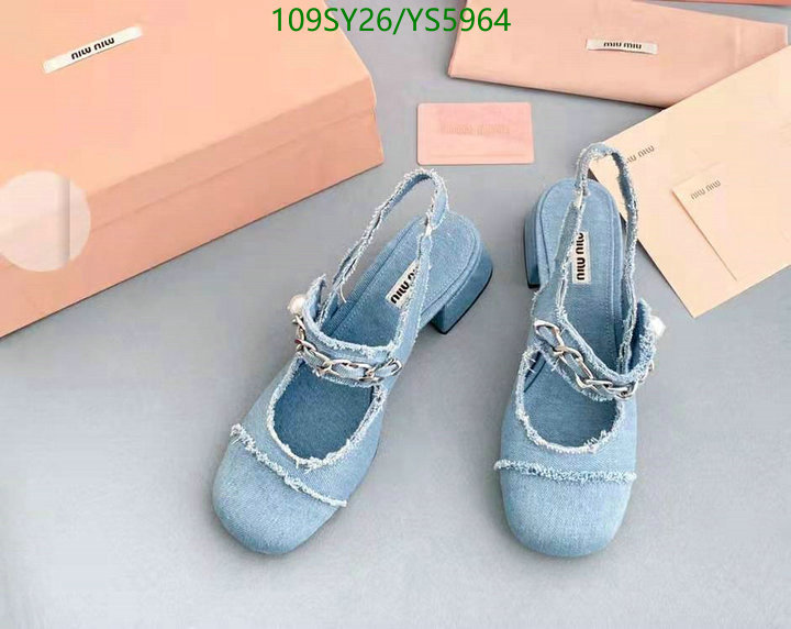 Women Shoes-Miu Miu Code: YS5964 $: 109USD