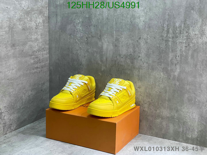 Men shoes-LV Code: US4991 $: 125USD