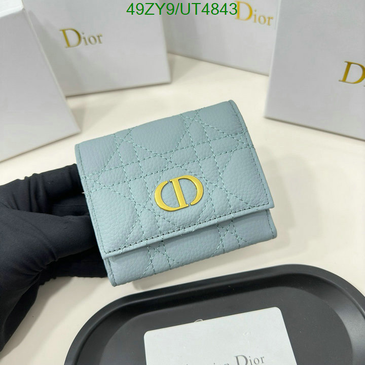 Dior Bag-(4A)-Wallet- Code: UT4843 $: 49USD