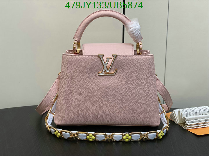 LV Bag-(Mirror)-Handbag- Code: UB5874