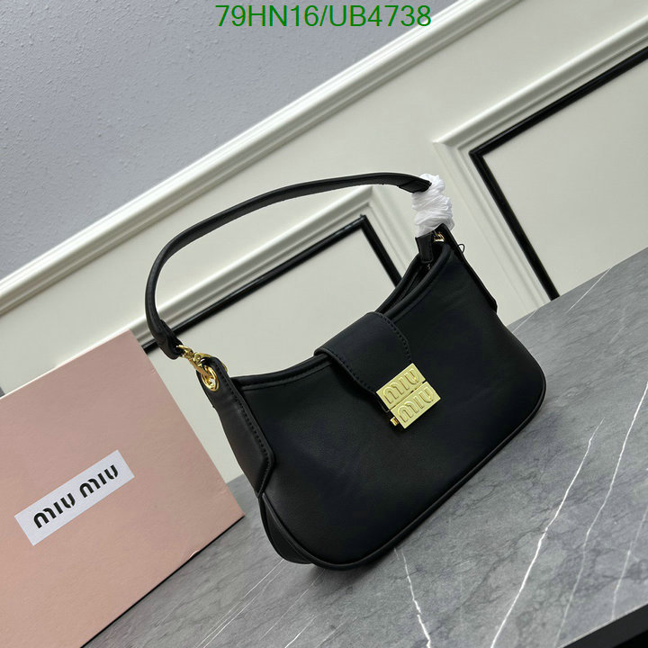 Miu Miu Bag-(4A)-Handbag- Code: UB4738 $: 79USD