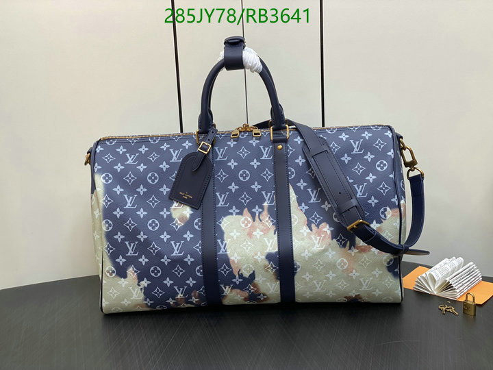 LV Bag-(Mirror)-Keepall BandouliRe 45-50- Code: RB3641 $: 285USD