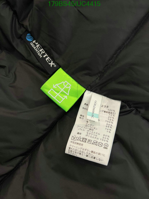 Down jacket Men-The North Face Code: UC4415 $: 179USD