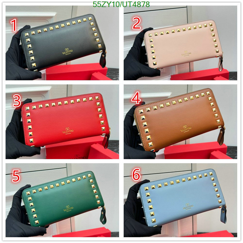 Valentino Bag-(4A)-Wallet- Code: UT4878 $: 55USD