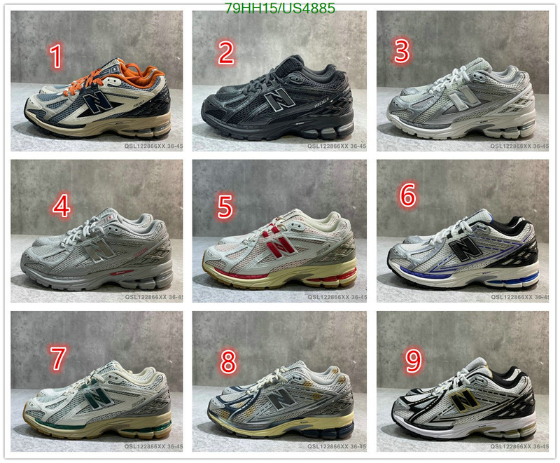 Men shoes-New Balance Code: US4885 $: 79USD