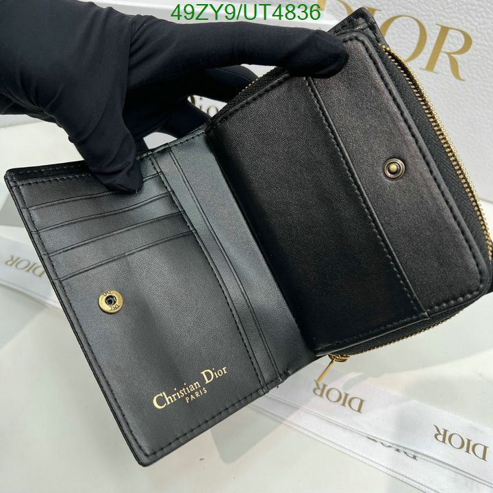 Dior Bag-(4A)-Wallet- Code: UT4836 $: 49USD