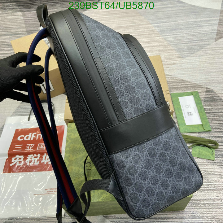 Gucci Bag-(Mirror)-Backpack- Code: UB5870 $: 239USD