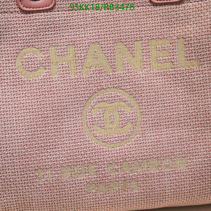 Chanel Bag-(4A)-Deauville Tote- Code: RB3478 $: 95USD