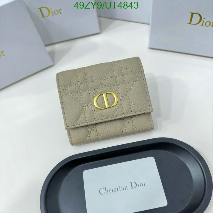 Dior Bag-(4A)-Wallet- Code: UT4843 $: 49USD