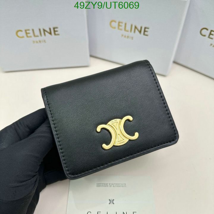 Celine Bag-(4A)-Wallet- Code: UT6069 $: 49USD