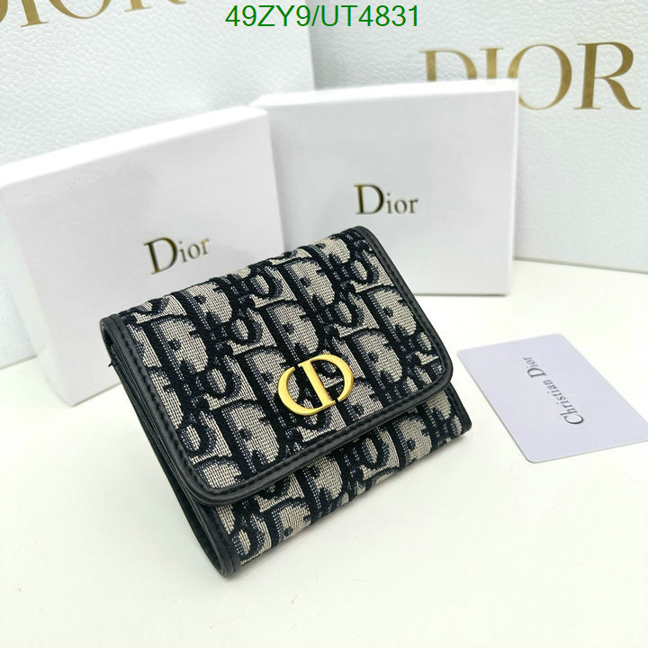 Dior Bag-(4A)-Wallet- Code: UT4831 $: 49USD