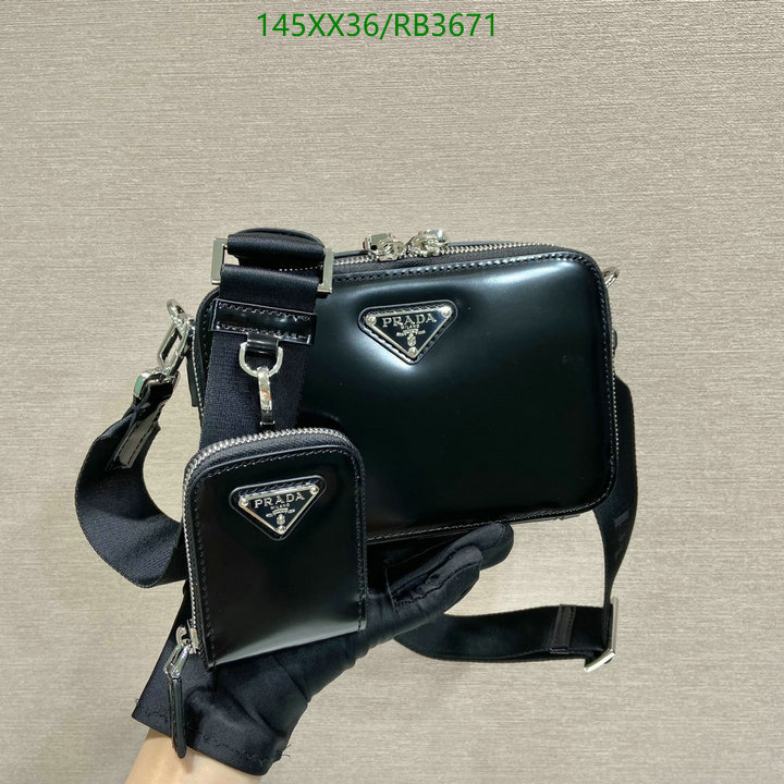 Prada Bag-(Mirror)-Diagonal- Code: RB3671 $: 145USD