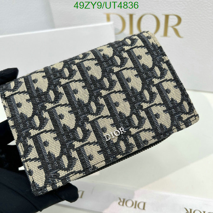 Dior Bag-(4A)-Wallet- Code: UT4836 $: 49USD