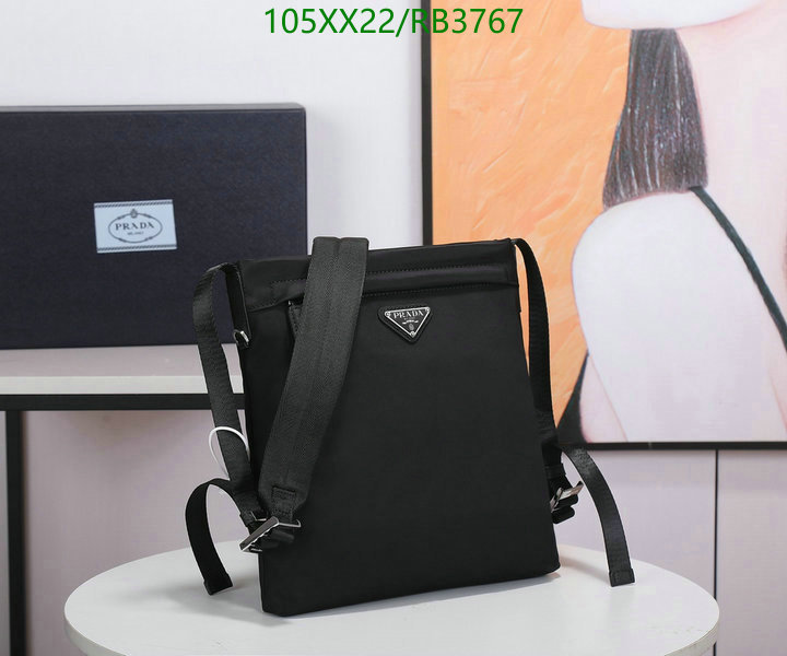 Prada Bag-(4A)-Backpack- Code: RB3767 $: 105USD