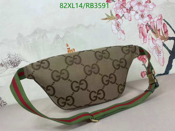 Gucci Bag-(4A)-Belt Bag-Chest Bag-- Code: RB3591 $: 82USD