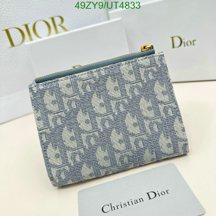 Dior Bag-(4A)-Wallet- Code: UT4833 $: 49USD