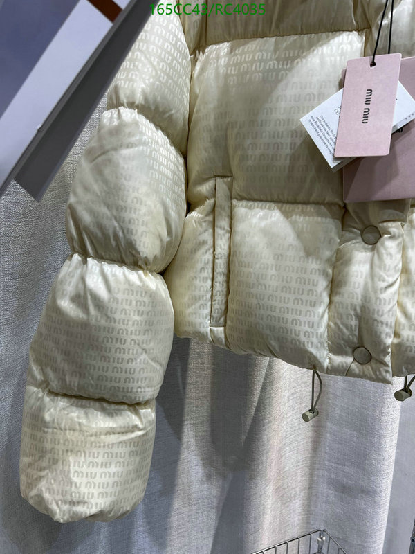 Down jacket Women-Miu Miu Code: RC4035 $: 165USD