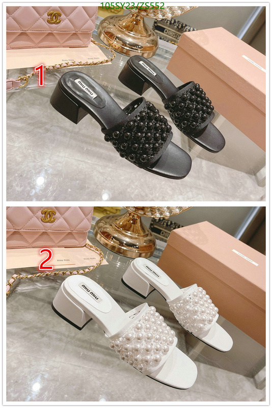 Women Shoes-Miu Miu Code: ZS552 $: 105USD
