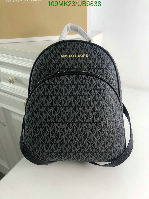 Michael Kors Bag-(Mirror)-Backpack- Code: UB6838 $: 109USD