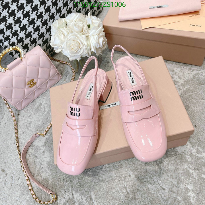 Women Shoes-Miu Miu Code: ZS1006 $: 115USD