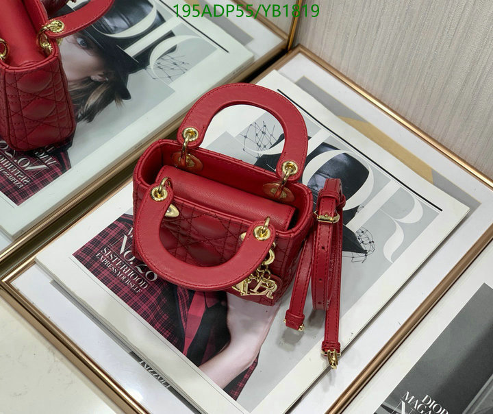 Dior Bag-(Mirror)-Lady- Code: YB1819 $: 195USD