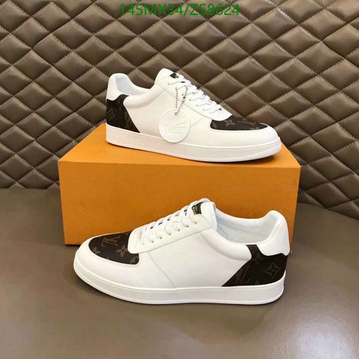 Men shoes-LV Code: ZS8624 $: 145USD