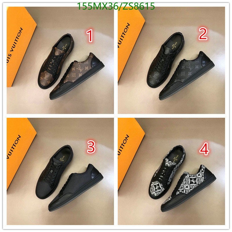 Men shoes-LV Code: ZS8615 $: 155USD