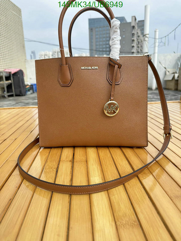 Michael Kors Bag-(Mirror)-Handbag- Code: UB6949 $: 145USD