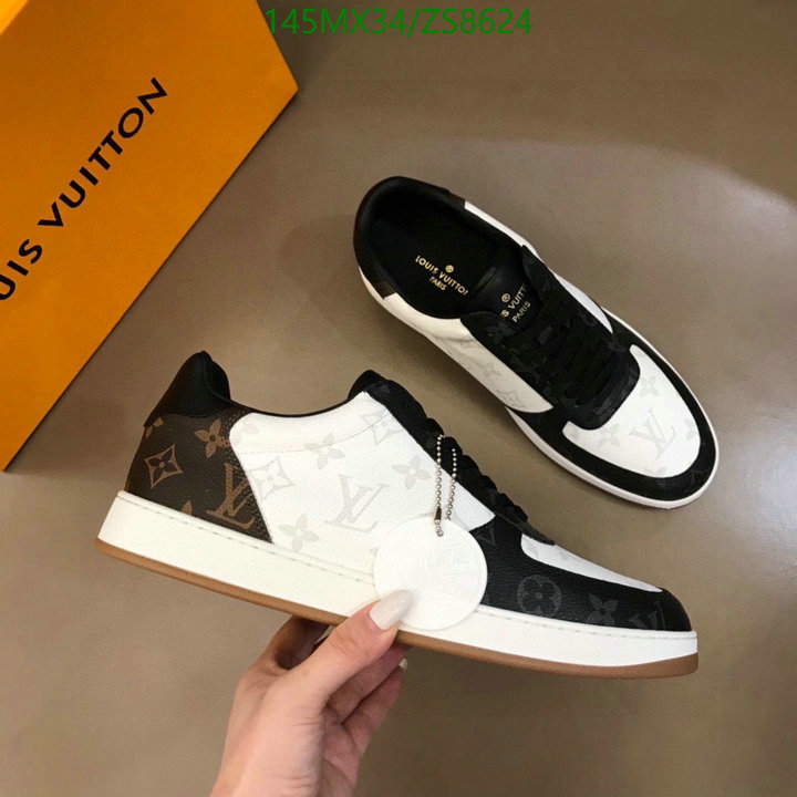 Men shoes-LV Code: ZS8624 $: 145USD