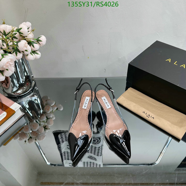Women Shoes-ALAIA Code: RS4026 $: 135USD