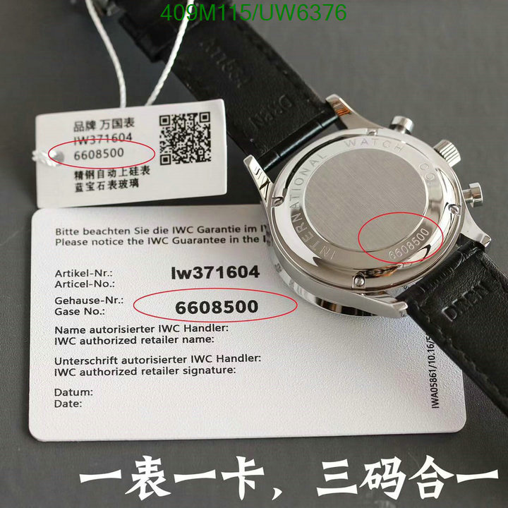 Watch-Mirror Quality-IWC Code: UW6376 $: 409USD