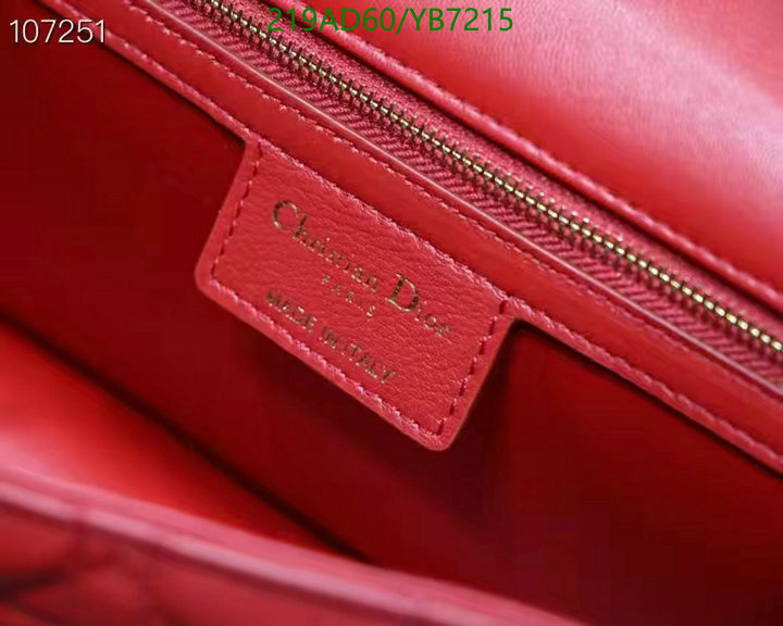 Dior Bag-(Mirror)-Caro- Code: YB7215 $: 219USD