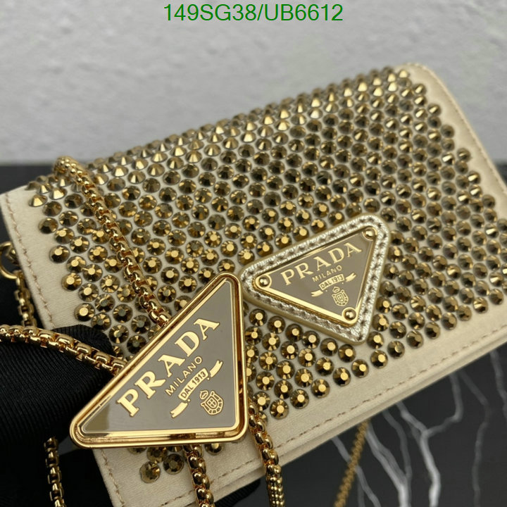 Prada Bag-(Mirror)-Diagonal- Code: UB6612 $: 149USD