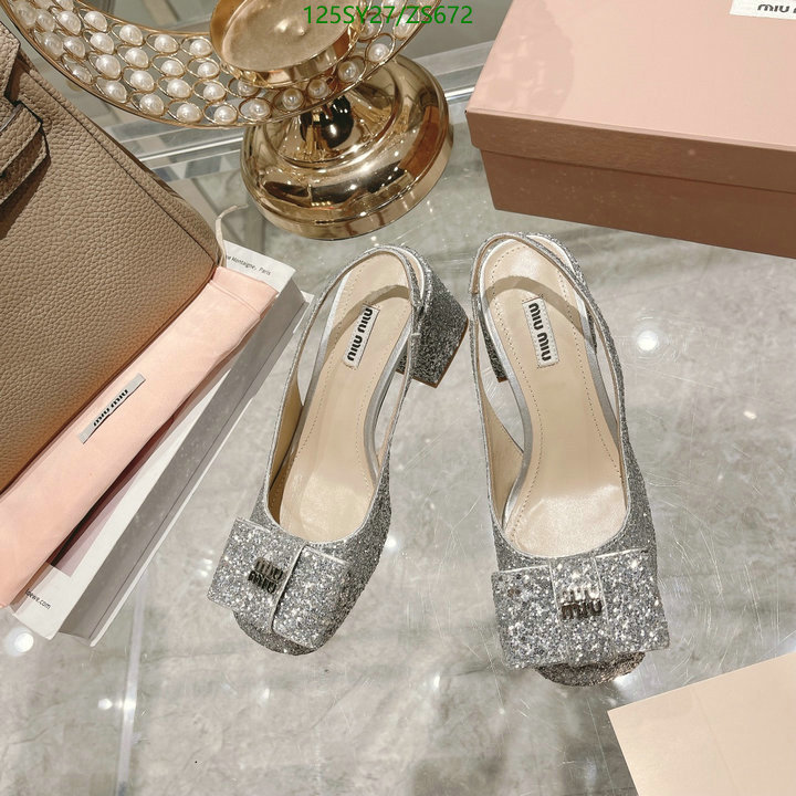 Women Shoes-Miu Miu Code: ZS672 $: 125USD