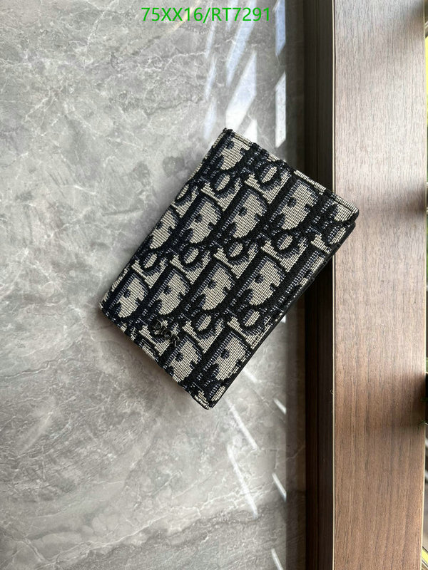 Dior Bag-(Mirror)-Wallet- Code: RT7291 $: 75USD