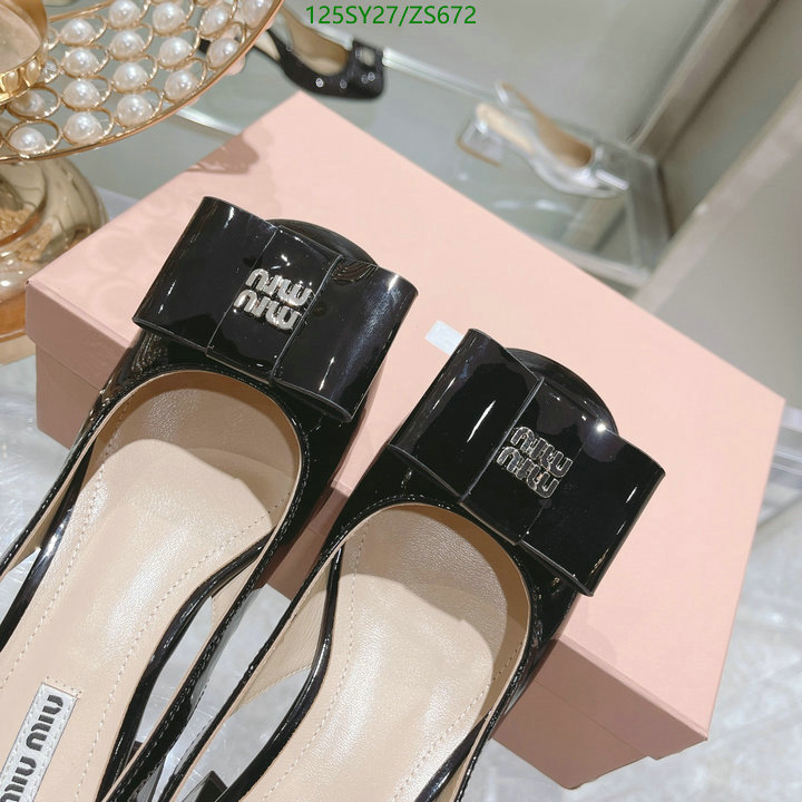 Women Shoes-Miu Miu Code: ZS672 $: 125USD