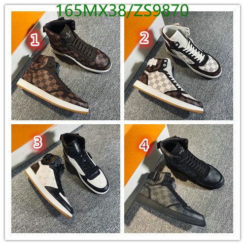 Men shoes-LV Code: ZS9870 $: 165USD