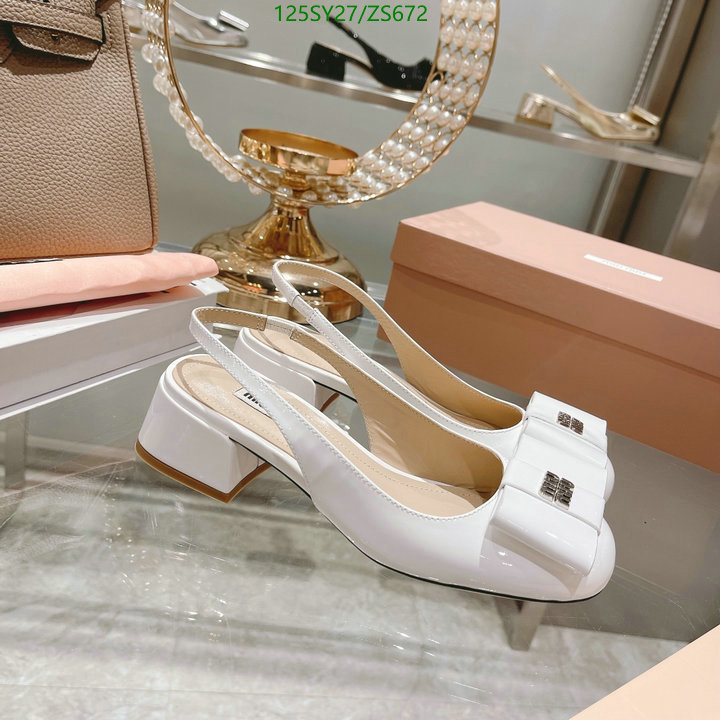 Women Shoes-Miu Miu Code: ZS672 $: 125USD