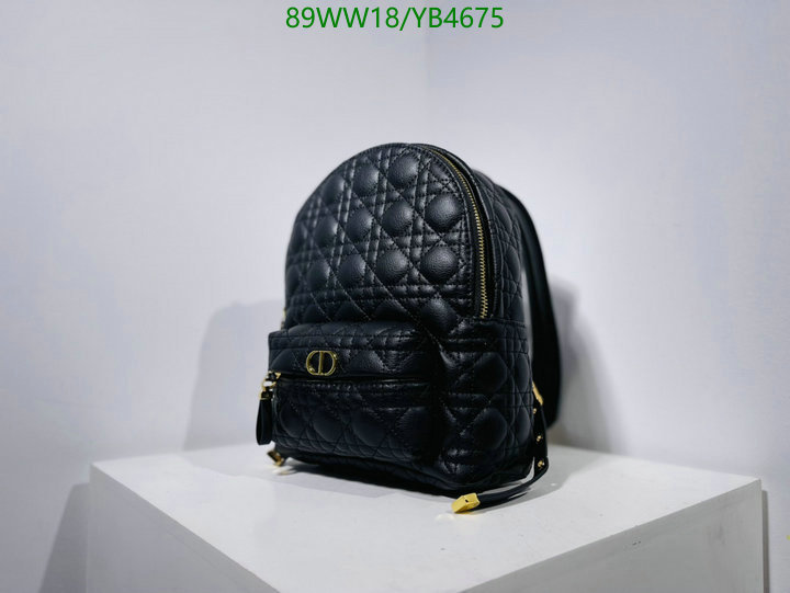 Dior Bag-(4A)-Backpack- Code: YB4675 $: 89USD