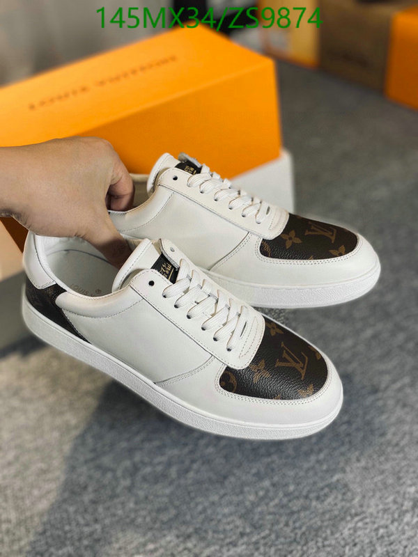 Men shoes-LV Code: ZS9874 $: 145USD