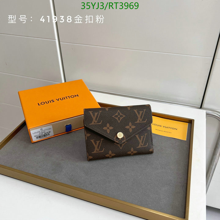 LV Bag-(4A)-Wallet- Cod8: RT3969 $: 35USD