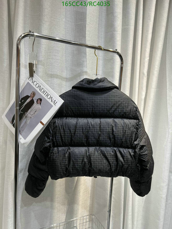 Down jacket Women-Miu Miu Code: RC4035 $: 165USD