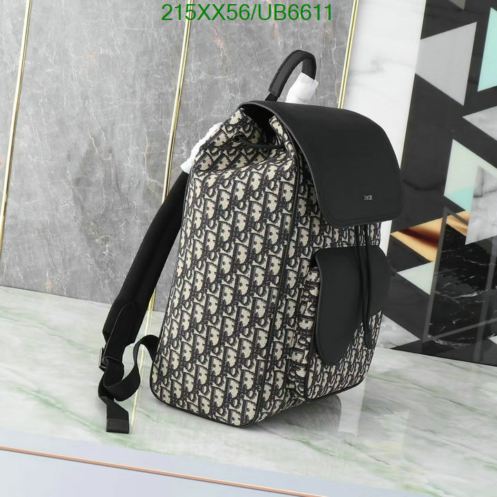 Dior Bag-(Mirror)-Backpack- Code: UB6611 $: 215USD