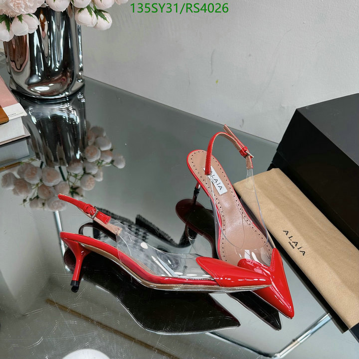 Women Shoes-ALAIA Code: RS4026 $: 135USD